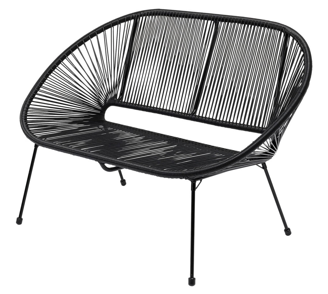 Pernă canapea tip scoică Acapulco UBBERUP - Antracit