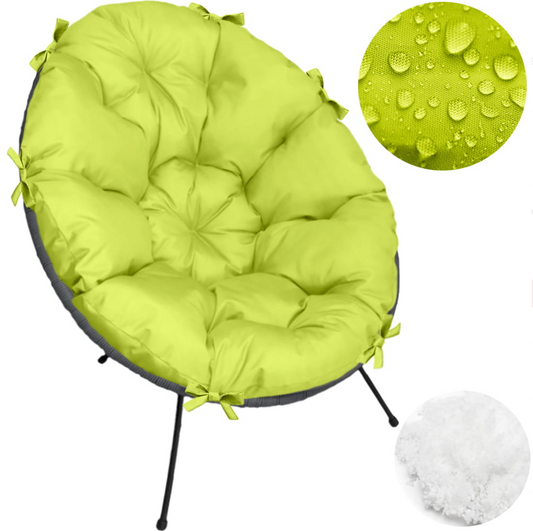 Pernă scaun tip scoică Acapulco UBBERUP - Neon